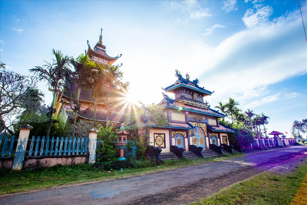 Chùa Bửu Minh - một trong những ngôi chùa ra đời sớm nhất tại Gia Lai. Ảnh: Chu Thế Dũng