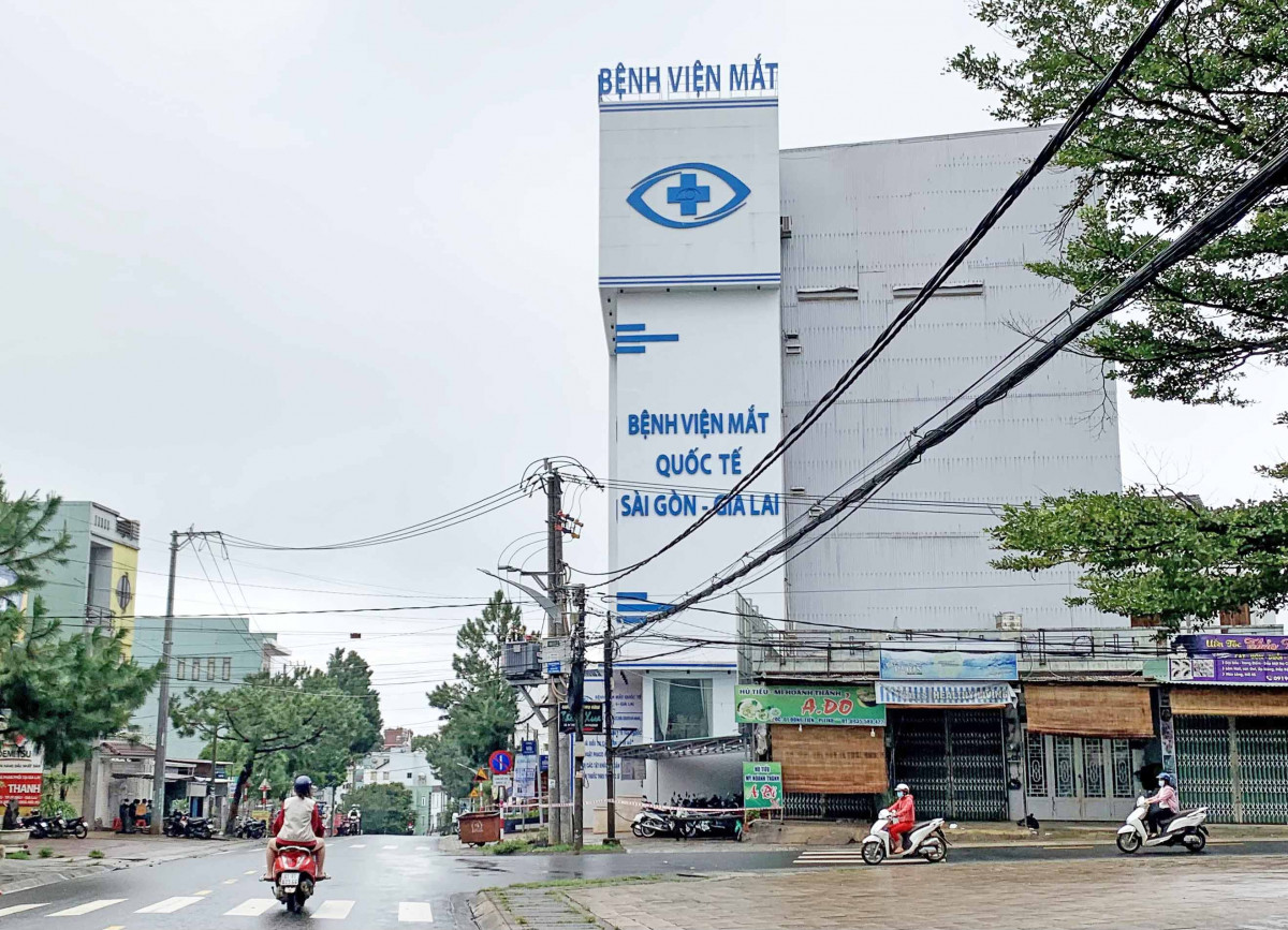 Gia Lai: Thêm 1 ca mắc Covid-19 là nhân viên Bệnh viện Mắt Quốc tế Sài Gòn-Gia Lai